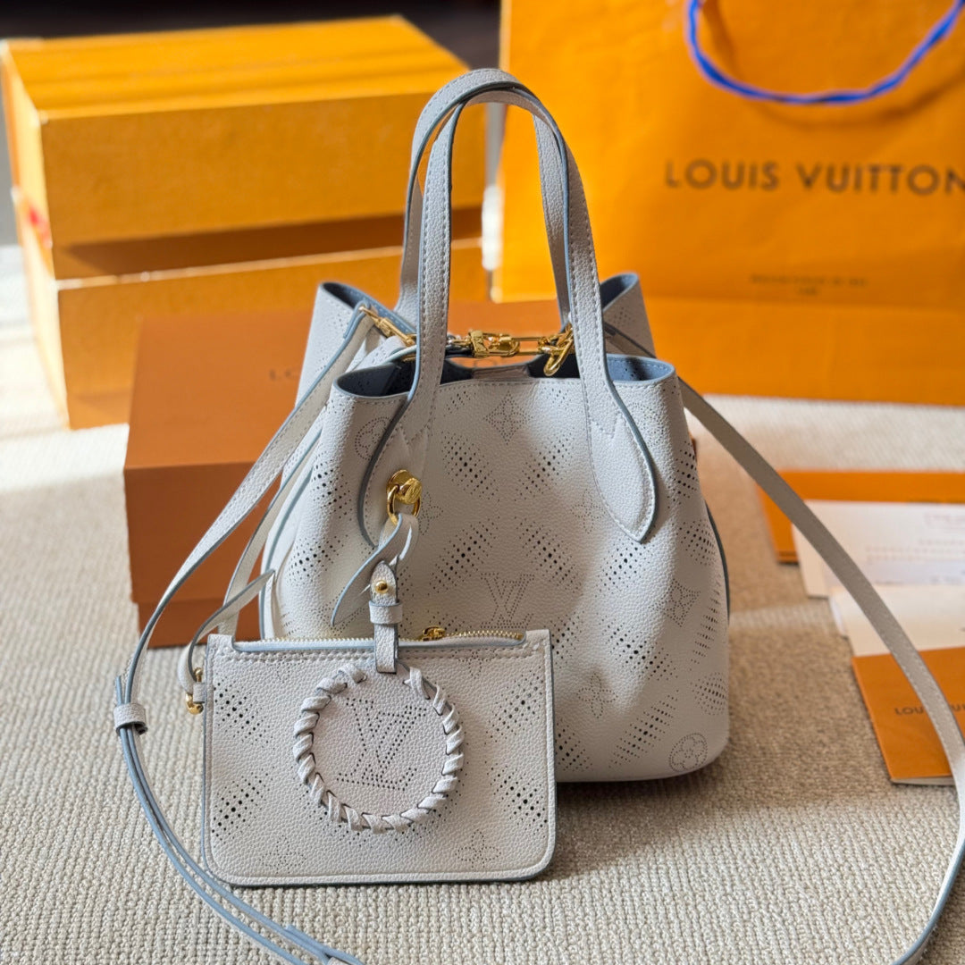 Bolso tote con monograma Hollow Blossom