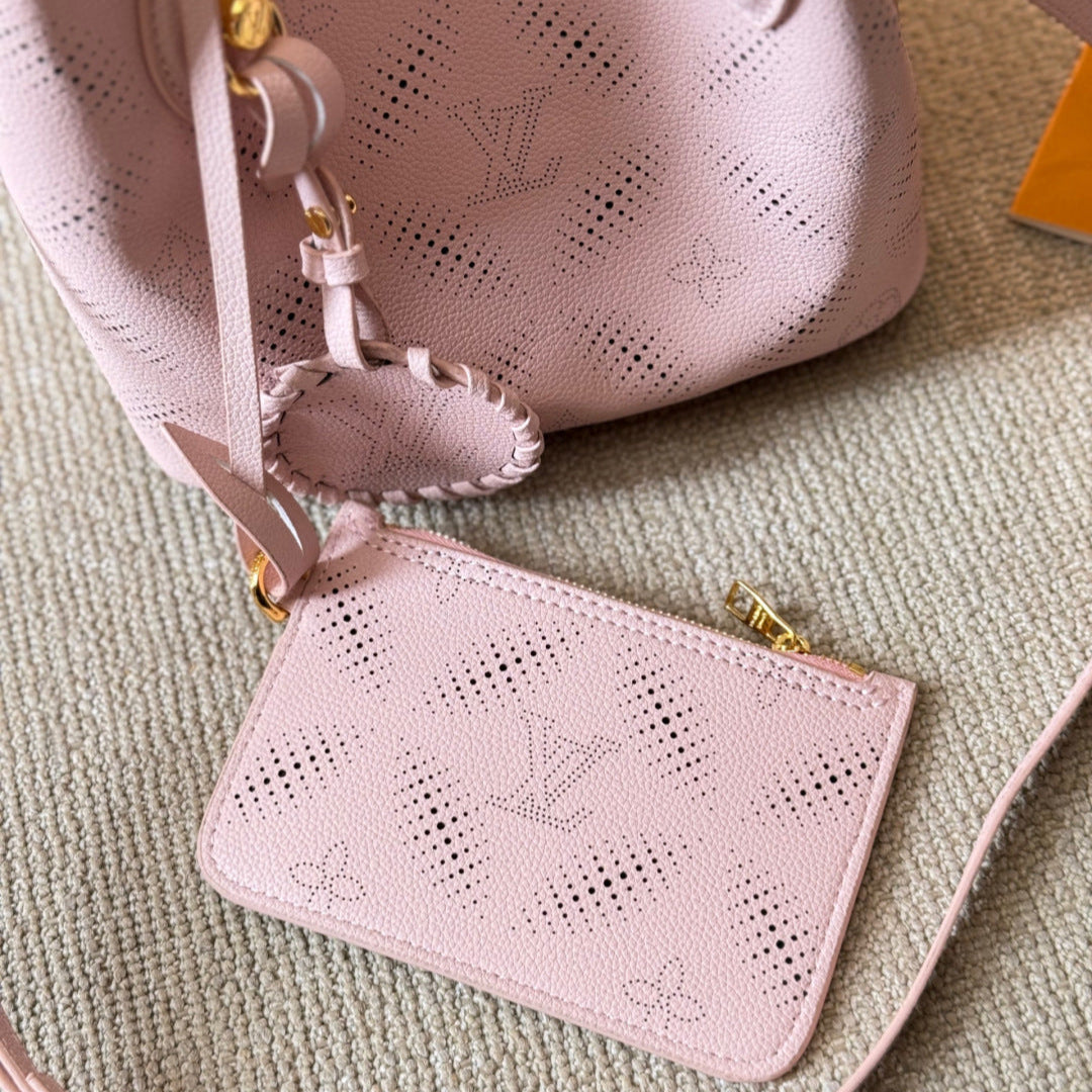 Bolso tote con monograma Hollow Blossom