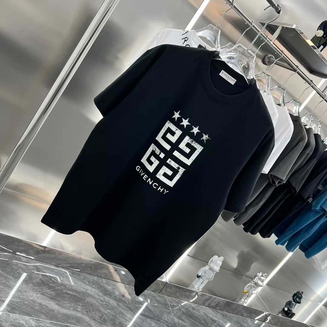 Camiseta estampada de algodón puro