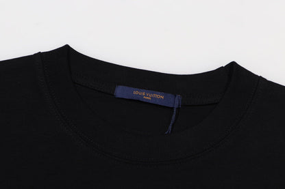 Camiseta clásica con logo estampado