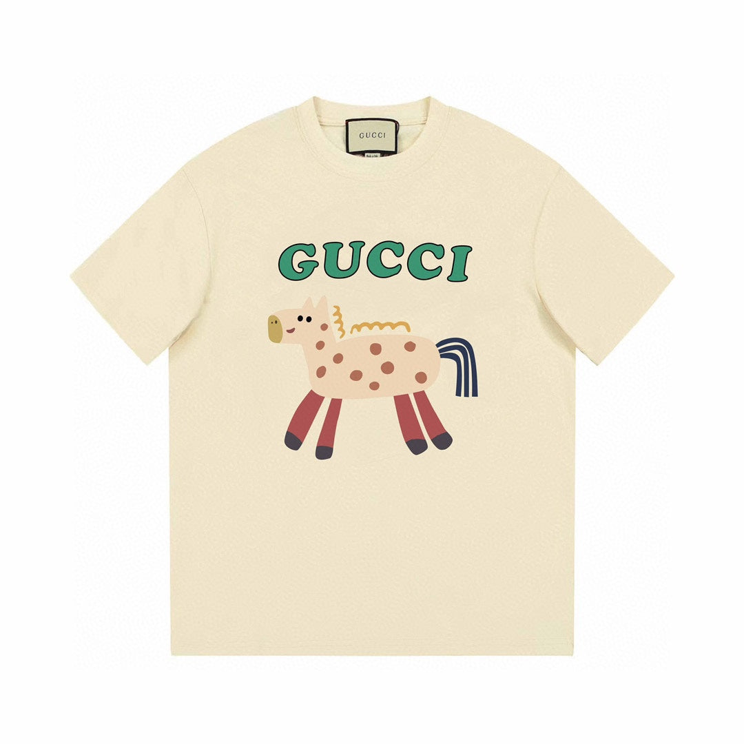 Camiseta con estampado de caballo de Troya