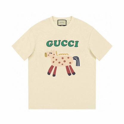Camiseta con estampado de caballo de Troya