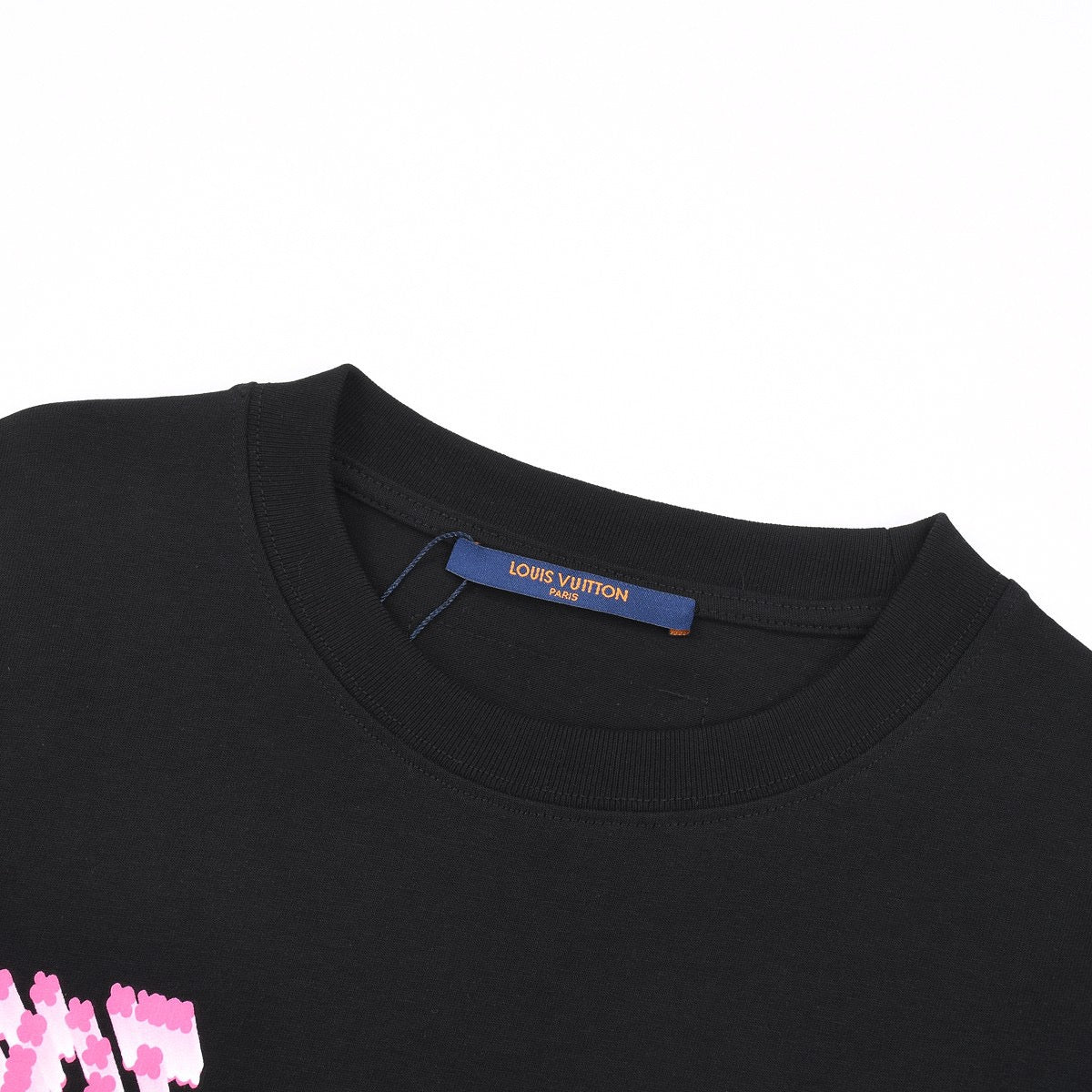 Camiseta clásica estampada rosa