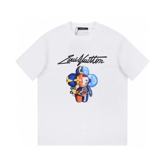 Camiseta Estampada de Dibujos Animados
