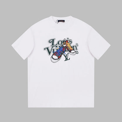 T-shirt imprimé chaussures
