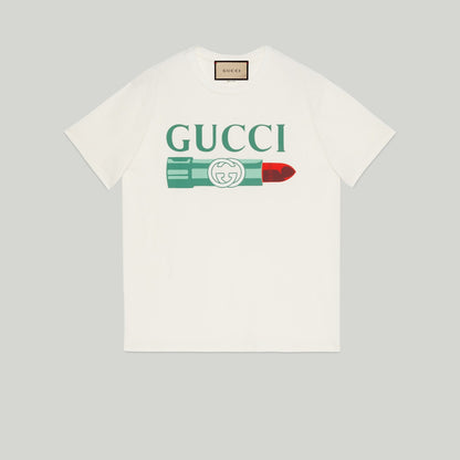 T-shirt imprimé Lèvres