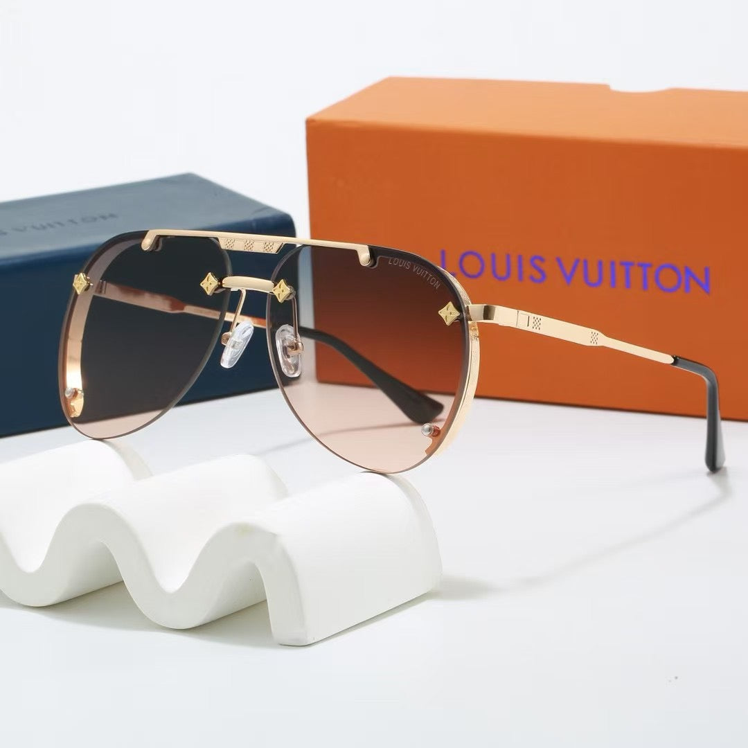Gafas de sol de metal modernas estilo europeo y americano 2026