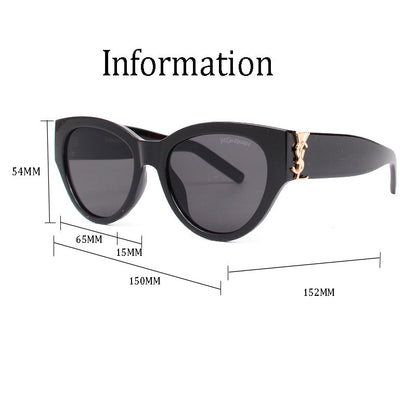 Nouvelles lunettes de soleil œil-de-chat tendance