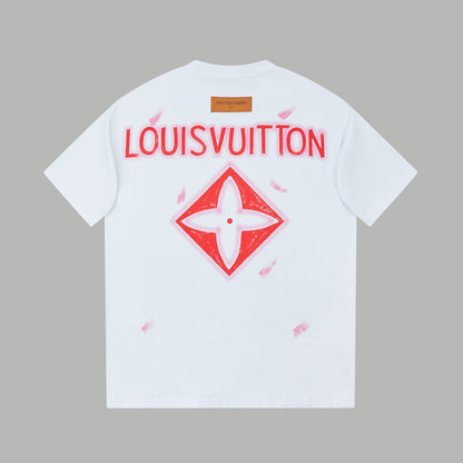 T-shirt avec logo gribouillé dessiné à la main