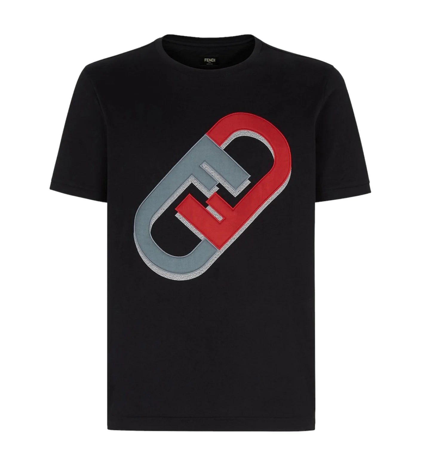 Camiseta con estampado de candado