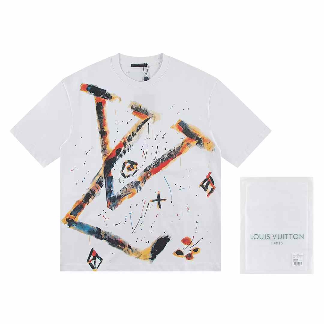Camiseta estampada de colores nueva