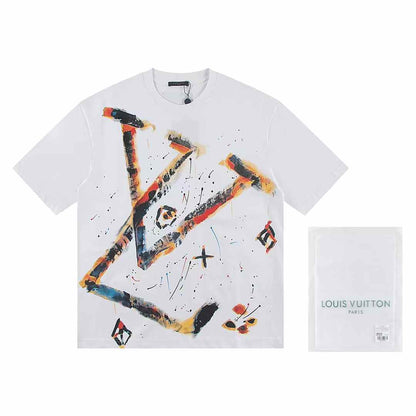Nouveau t-shirt imprimé coloré