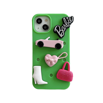 Étui en silicone perforé pour bijoux DIY