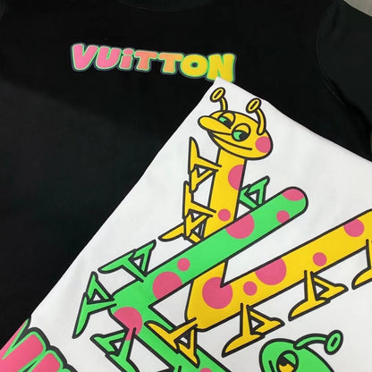 0528 Camiseta con logotipo estampado por las dos caras