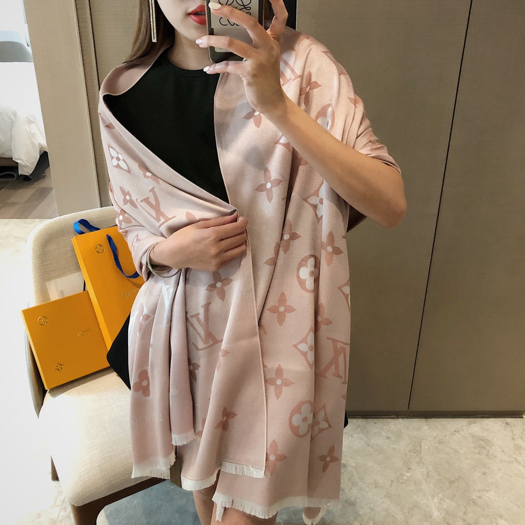 Pañuelo de Algodón Jacquard Tencel Premium L