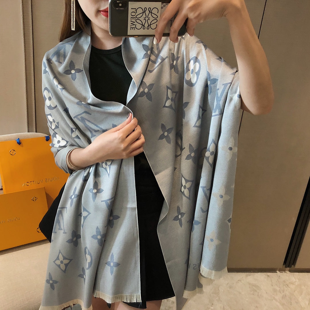 Pañuelo de Algodón Jacquard Tencel Premium L