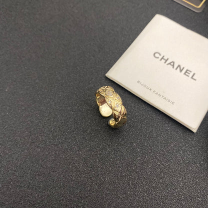 Anillo abierto rombo diamante
