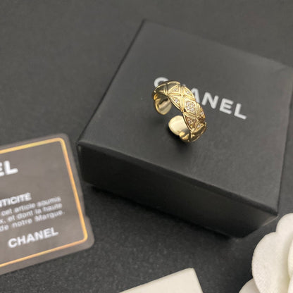 Anillo abierto rombo diamante