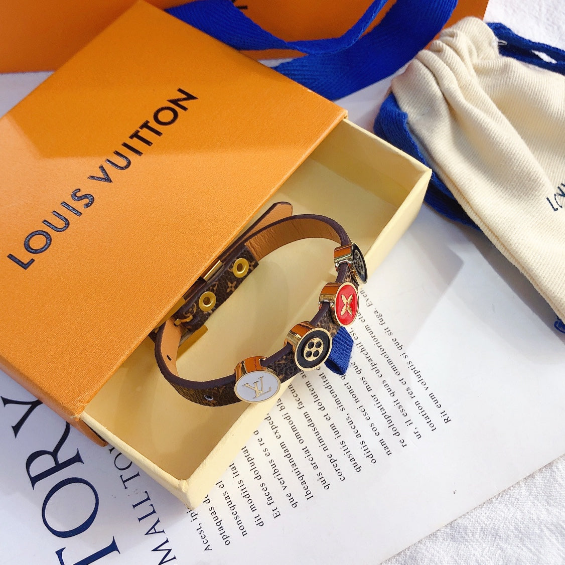 Pulsera de cuero clásica