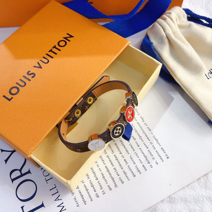 Pulsera de cuero clásica