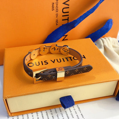 Pulsera de cuero clásica