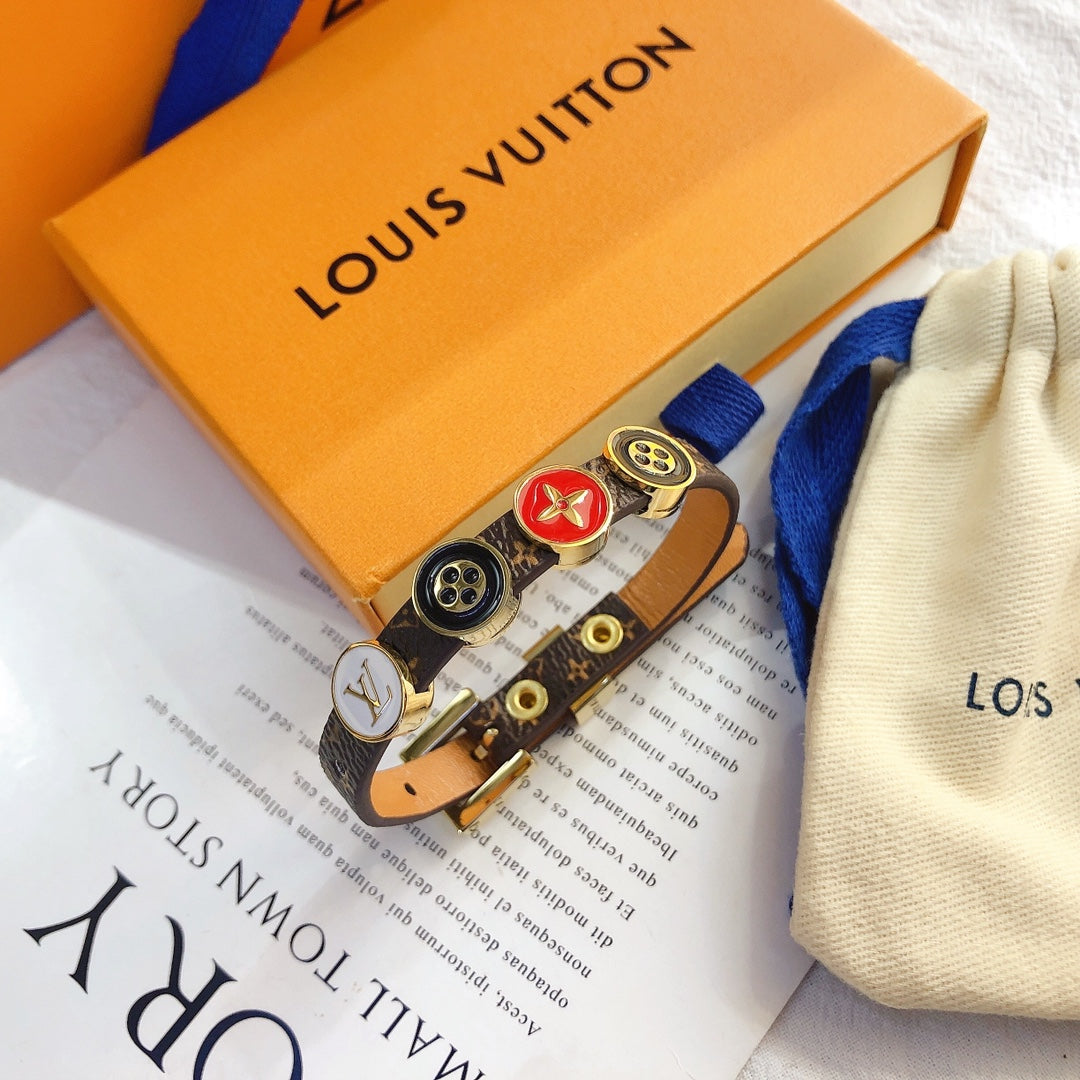Pulsera de cuero clásica