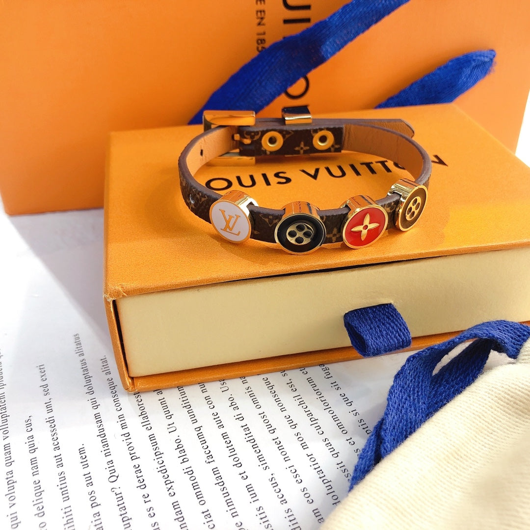 Pulsera de cuero clásica