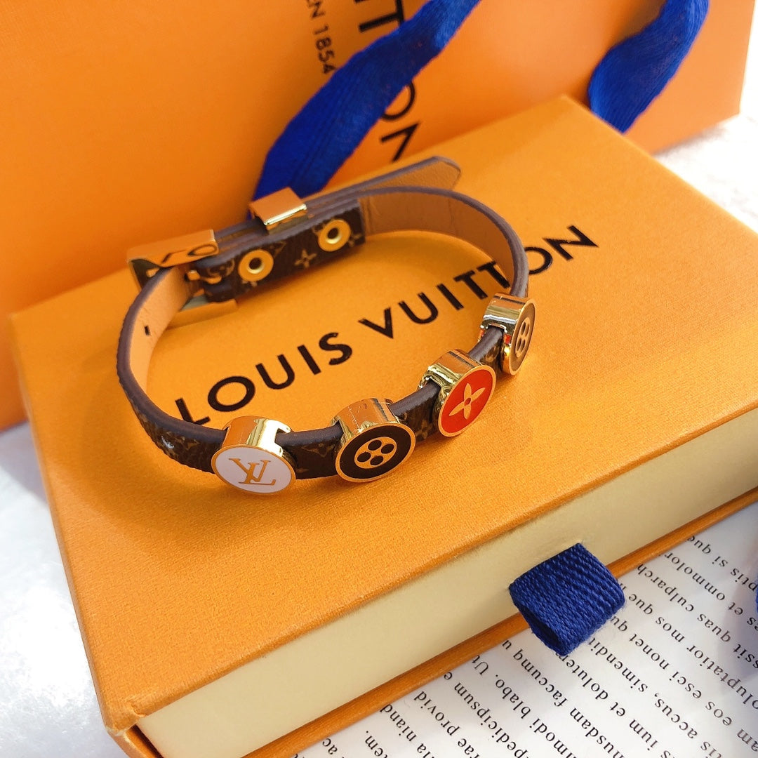 Pulsera de cuero clásica