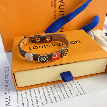 Pulsera de cuero clásica