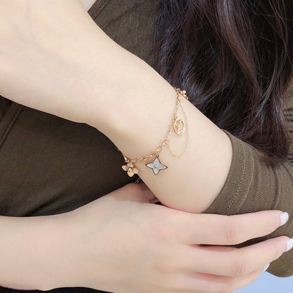 Bracelet pendentif ajouré à la mode