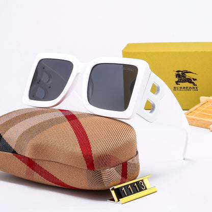 Gafas de sol metálicas de montura grande