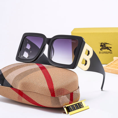 Gafas de sol metálicas de montura grande