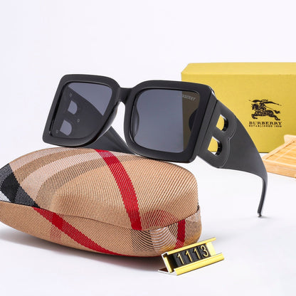 Gafas de sol metálicas de montura grande