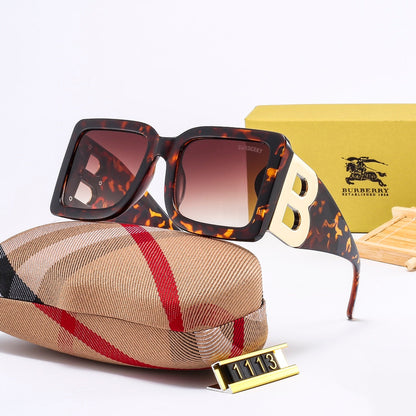 Gafas de sol metálicas de montura grande