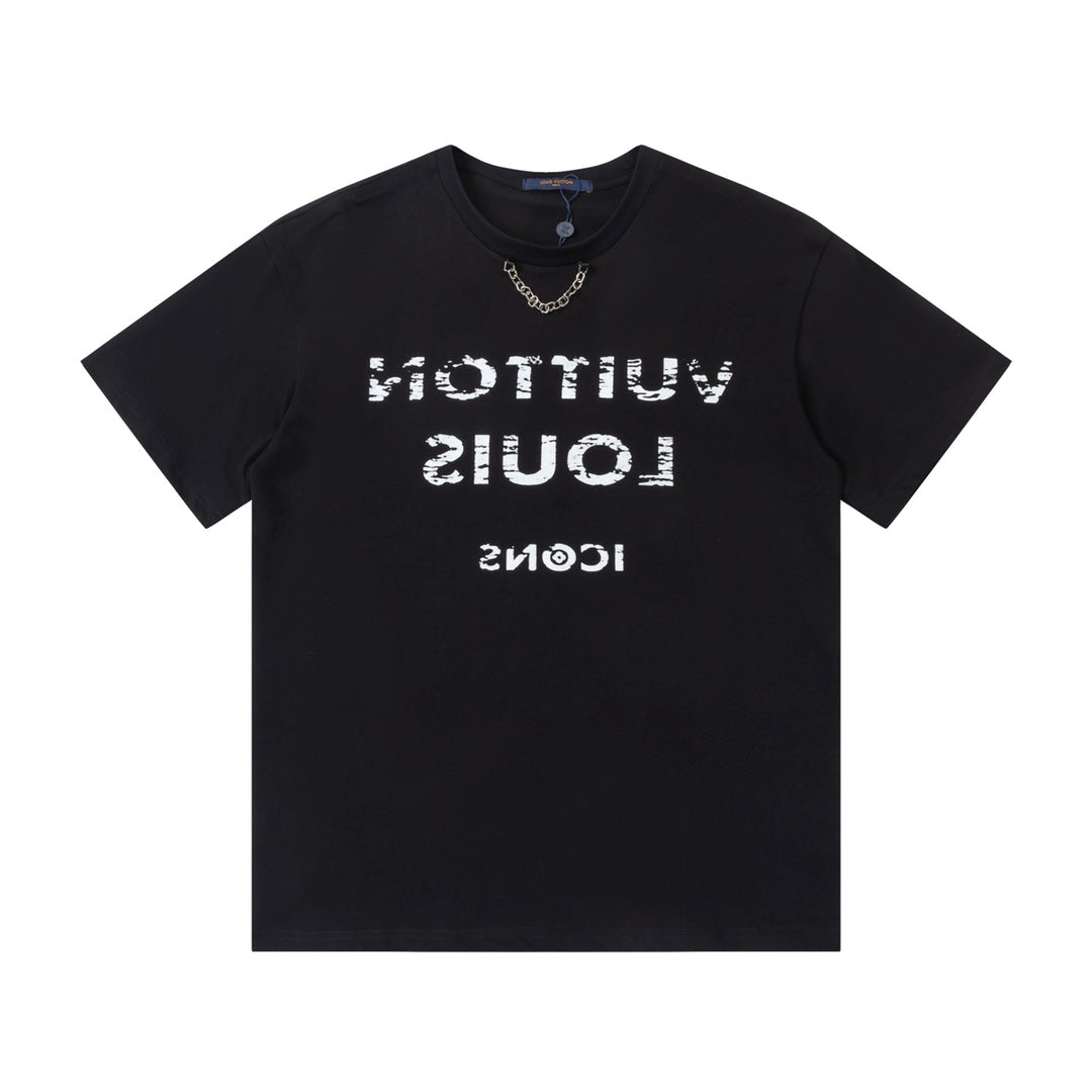 Camiseta de punto de cadena metálica