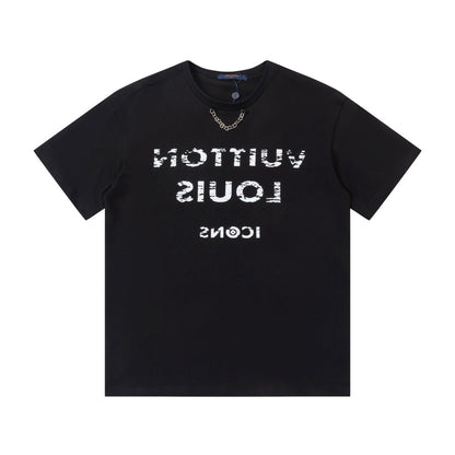 Camiseta de punto de cadena metálica