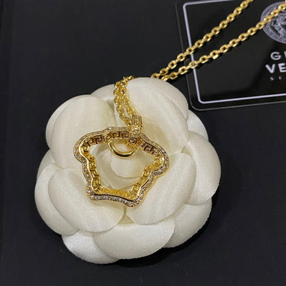 Collier Méduse ajouré vintage