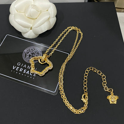 Collier Méduse ajouré vintage