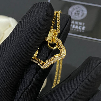 Collier Méduse ajouré vintage