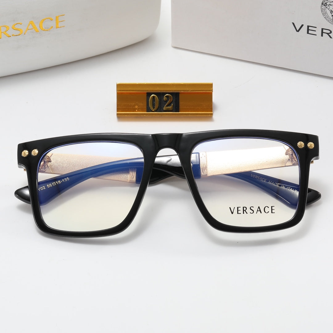 Gafas Metálicas de Moda con Montura Medusa
