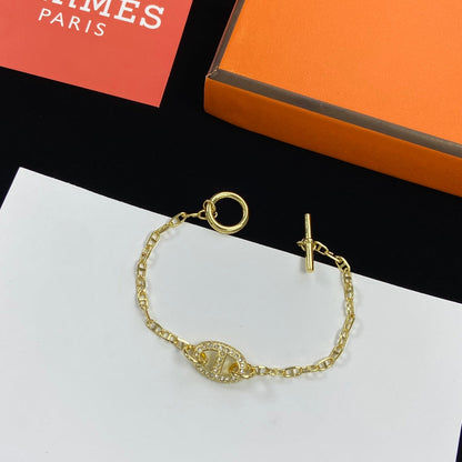 Parure de bijoux en or Logo farandole classique