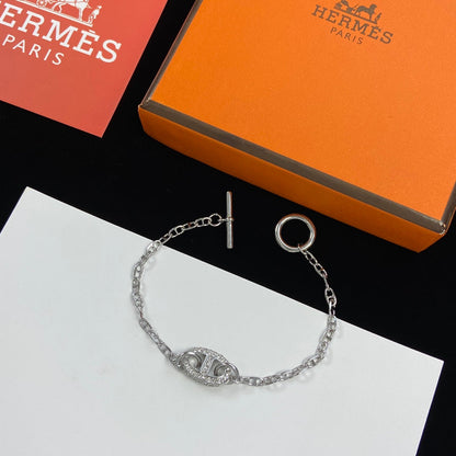 Parure en Argent Logo Farandole Classique