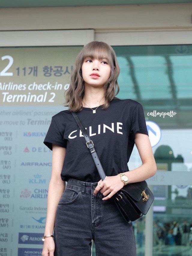 Camiseta de moda con estampado de letras