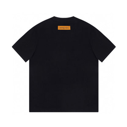 Camiseta de algodón con estampado de dibujos animados