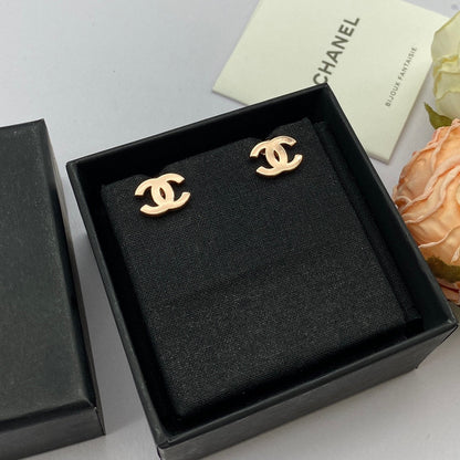 Boucles d'oreilles mini-lettres tricolores