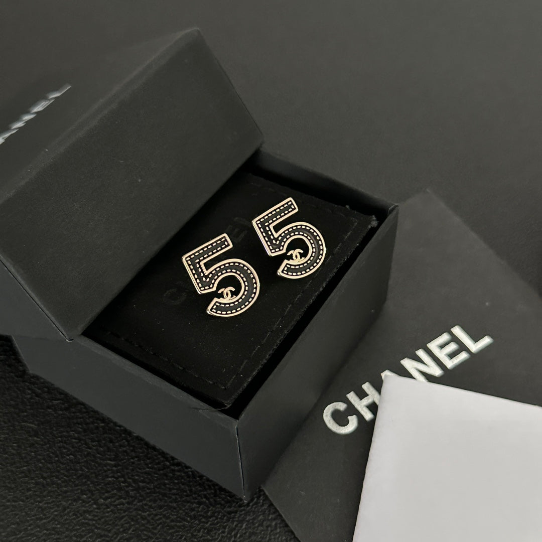Pendientes de botón Fashion Nº 5