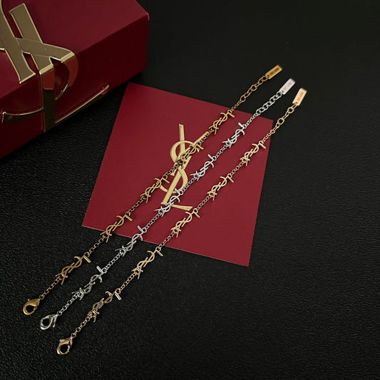 Bracelet de mode simple avec lettres