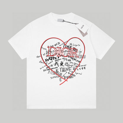 Camiseta estampada Corazón Te Amo
