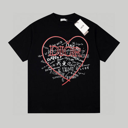 Camiseta estampada Corazón Te Amo