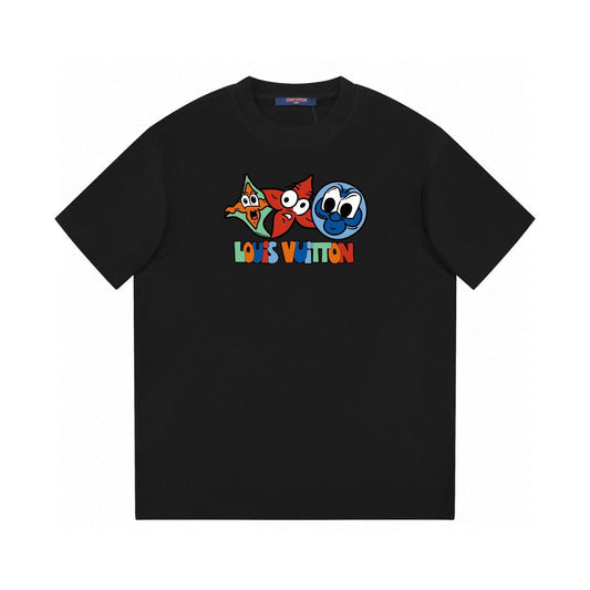 Camiseta estampada con avatar de caricatura